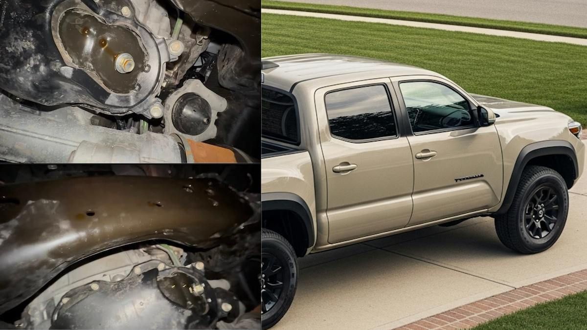 Andy's 2024 Toyota Tacoma with an oil leak 2024 Toyota Tacoma