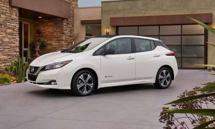 New White Nissan Leaf